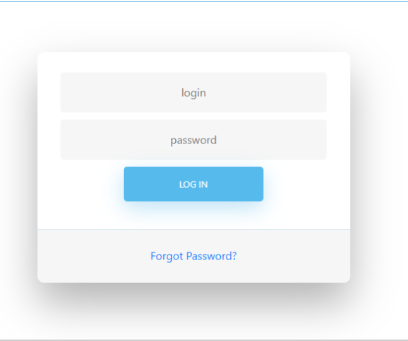 Custom Login Page
