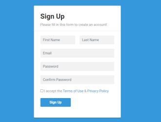 WordPress User registration form - sign up form in WordPress